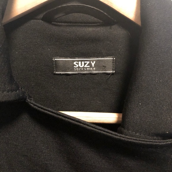 Women’s side zip black jacket - Picture 3 of 5